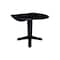 International Concepts 42 in. Solid Wood Round Dual Drop Leaf Dining Pedestal Table - 30.3 in.High in Black K46-42DPT-23B - alternate 3
